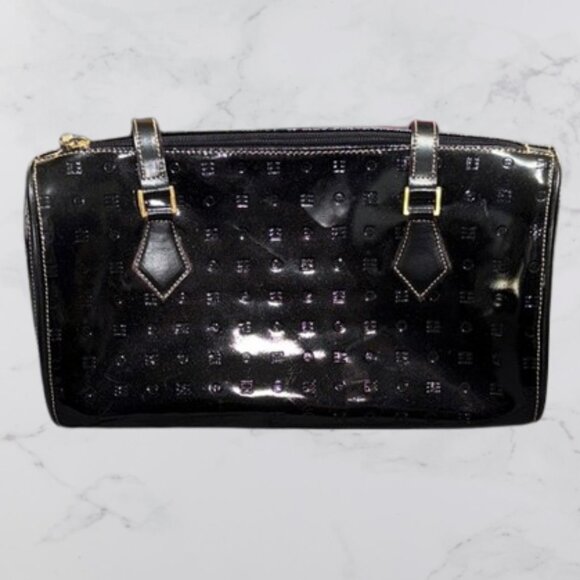 Arcadia Black Patent Leather shoulder bag - Picture 3 of 8